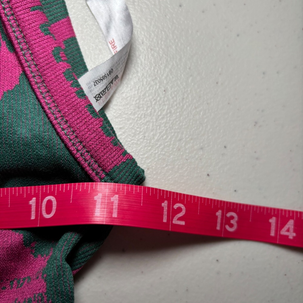 Urban Outfitters NWT Out From Under Graphic Pink Teal Cut Out Mini Dress Medium - Picture 11 of 12
